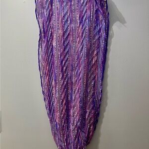 Purple Infinity Scarf